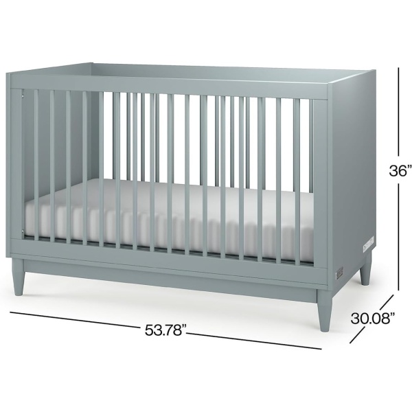 Child Craft Wynwood 3 in 1 Convertible Crib, Baby Crib Converts to Day Bed - Image 2