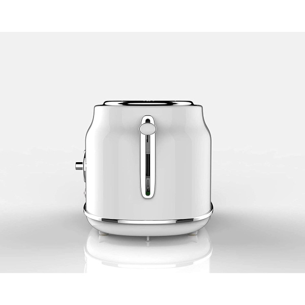 CULINARY CHEF, 2 Slice Toaster, Retro Style, Wide Slot for Bread, English - Image 4