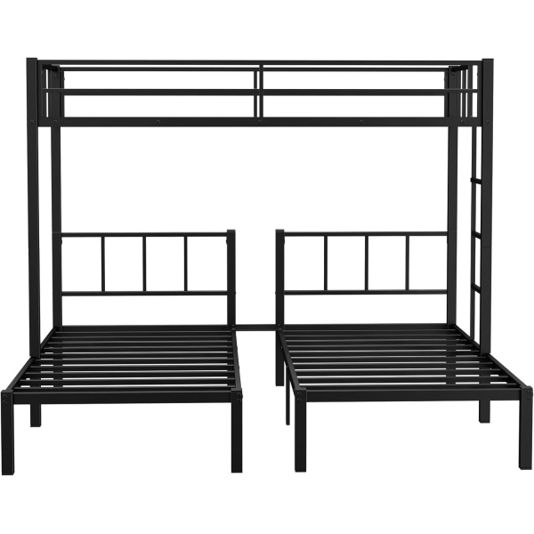 Twin Over Twin Over Twin Triple Bunk Bed for Kids,3 Bed Bunk Beds - Image 9