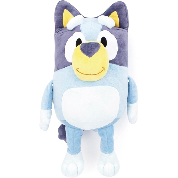 Bluey Plush Pillow Buddy - Super Stuffed Soft Character Pillow - Polyester