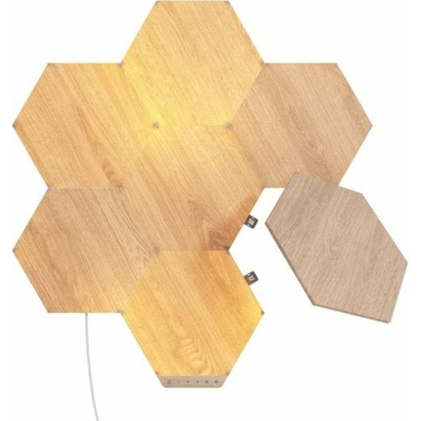 Nanoleaf Elements Wood Look Hexagons (Smarter Kit (7 Panel)) - Image 4