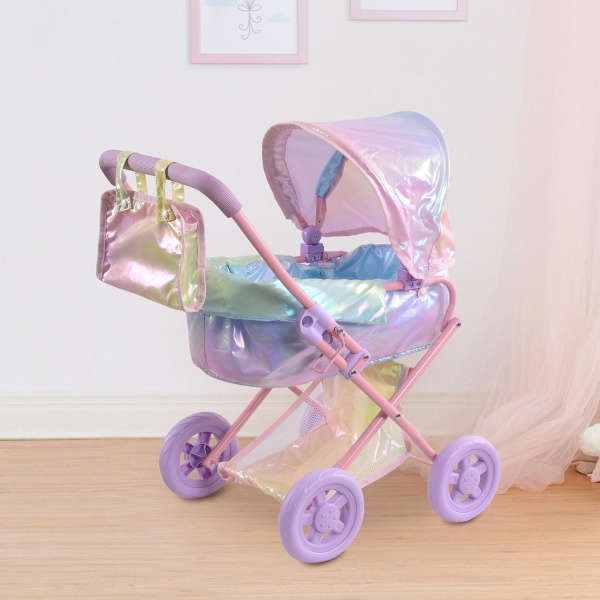 Olivia’s Little World - Baby Doll Bassinet Stroller, Baby Doll Pram Stroller - Image 5