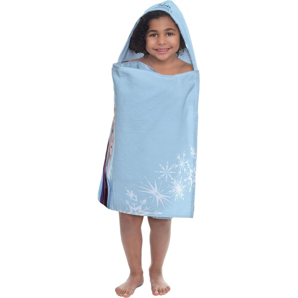 Jay Franco Frozen 2 Mythical Wonderland Kids Bath/Pool/Beach Hooded Towel - Image 2