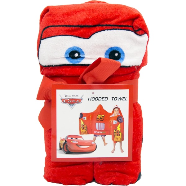 Disney/Pixar Cars ‘Tune Up’ Hooded Cape Towel, 22” x 51” - Image 4