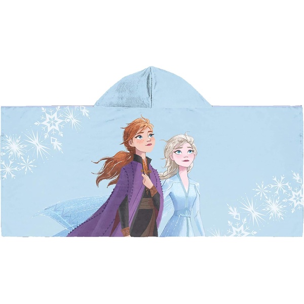 Jay Franco Frozen 2 Mythical Wonderland Kids Bath/Pool/Beach Hooded Towel - Image 3