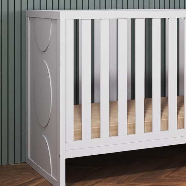 Child Craft Orbit 3-in-1 Convertible Crib, Baby Crib Converts to Day Bed - Image 5