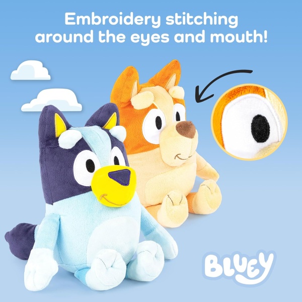 Bluey & Bingo Plush Pillow Buddy Set - Super Soft Character Pillows - Polyester - Image 4