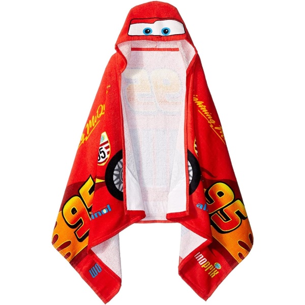 Disney/Pixar Cars ‘Tune Up’ Hooded Cape Towel, 22” x 51”