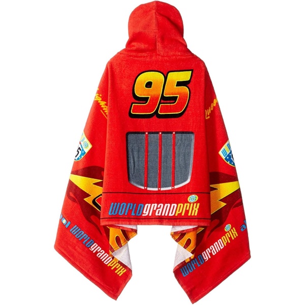 Disney/Pixar Cars ‘Tune Up’ Hooded Cape Towel, 22” x 51” - Image 3