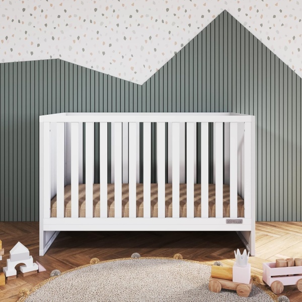 Child Craft Orbit 3-in-1 Convertible Crib, Baby Crib Converts to Day Bed - Image 2