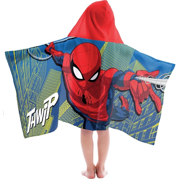 Jay Franco Kids Hooded Towel Avengers - Spiderman