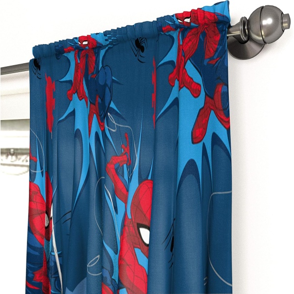 Jay Franco Marvel Spiderman Spidey Daze 63" Inch Drapes - Beautiful Room Décor - Image 5