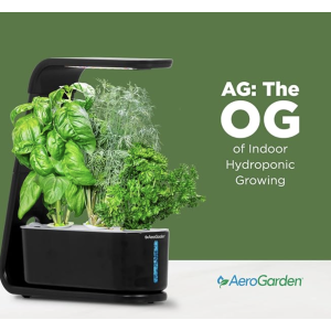 AeroGarden Sprout - Indoor Garden with LED Grow Light, Black